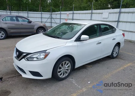 2018 Nissan Sentra Sv z USA, uszkodzony, nr VIN 3N1AB7AP1JY226481